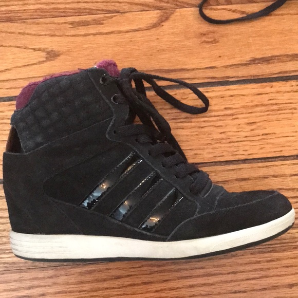 adidas wedge high tops